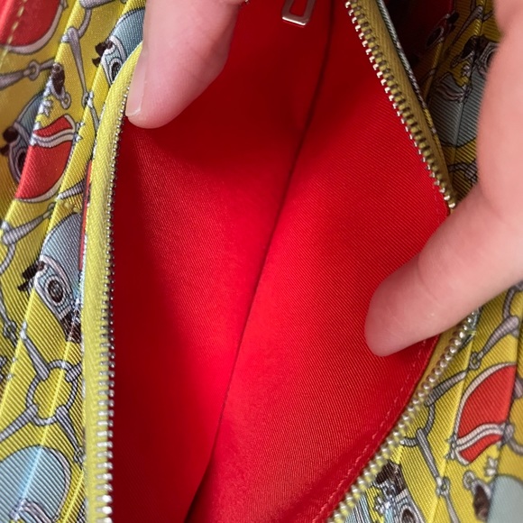 Sold Hermes Epsom Silk’In Wallet Orange Poppy - Picture 13 of 15
